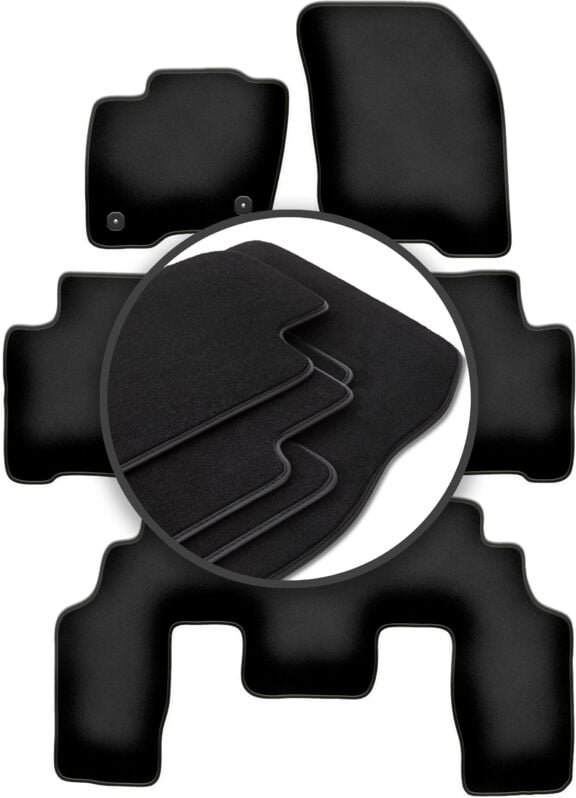 Premium-Fußmatten für: Ford S-MAX MK2 7-Sitzer (2015-)