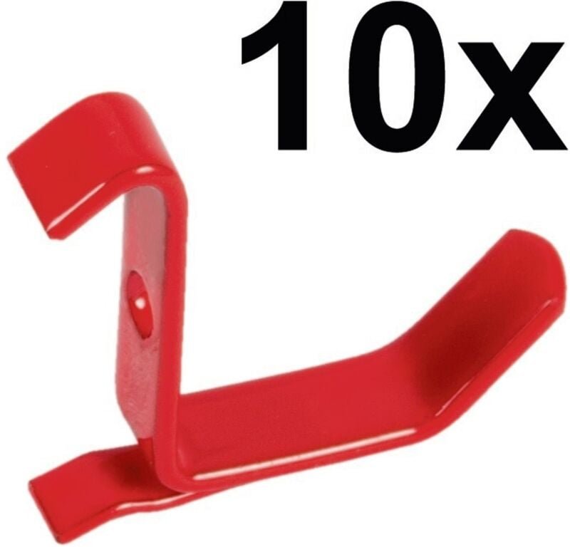 Projahn Einzelhaken zur magnetischen Lochwand 10er Pack