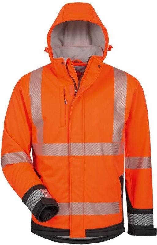 Thumbnail - Warnschutz-Softshelljacke Lukas Größe l - 23436-2 - Elysee