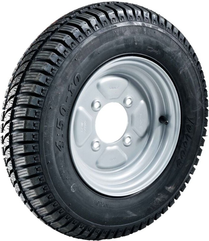 Vollrad für Anhänger 450 x 10