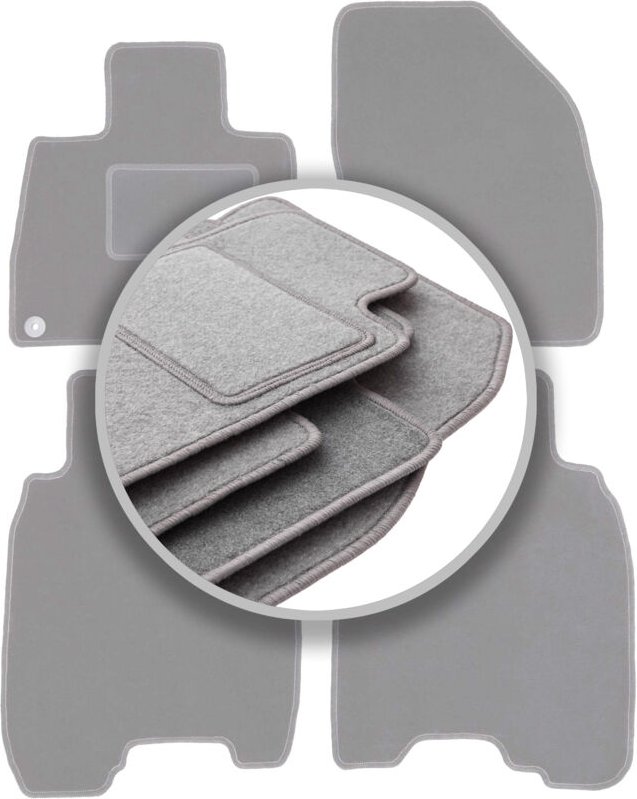 Graue Automatten für: Honda Civic VIII Fließheck (2006-2012)