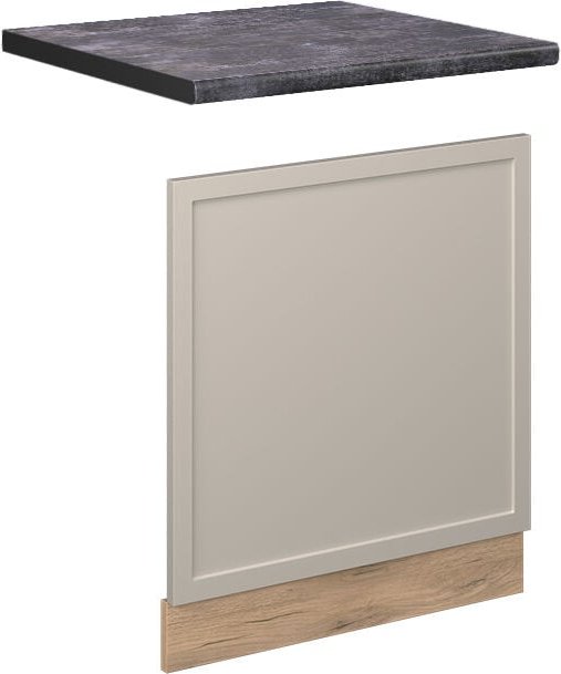 Vicco - Frontblende Fame-Line, GrauBeige, 60 cm, ap Anthrazit