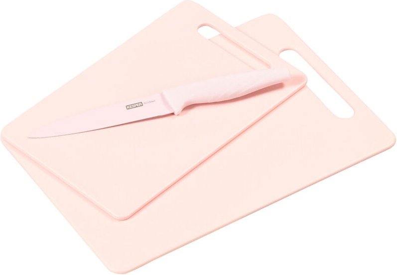 Schneidebretter, 2er-Set, inkl. Messer Kesper