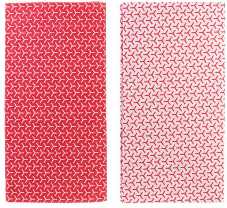 2er-Set ROTE Kühlschrankmatten