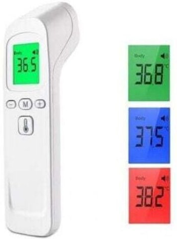 XVX - El termómetro médico infrarrojo para la frente entrará en contacto con la superficie de la persona (adulto, niño, ...