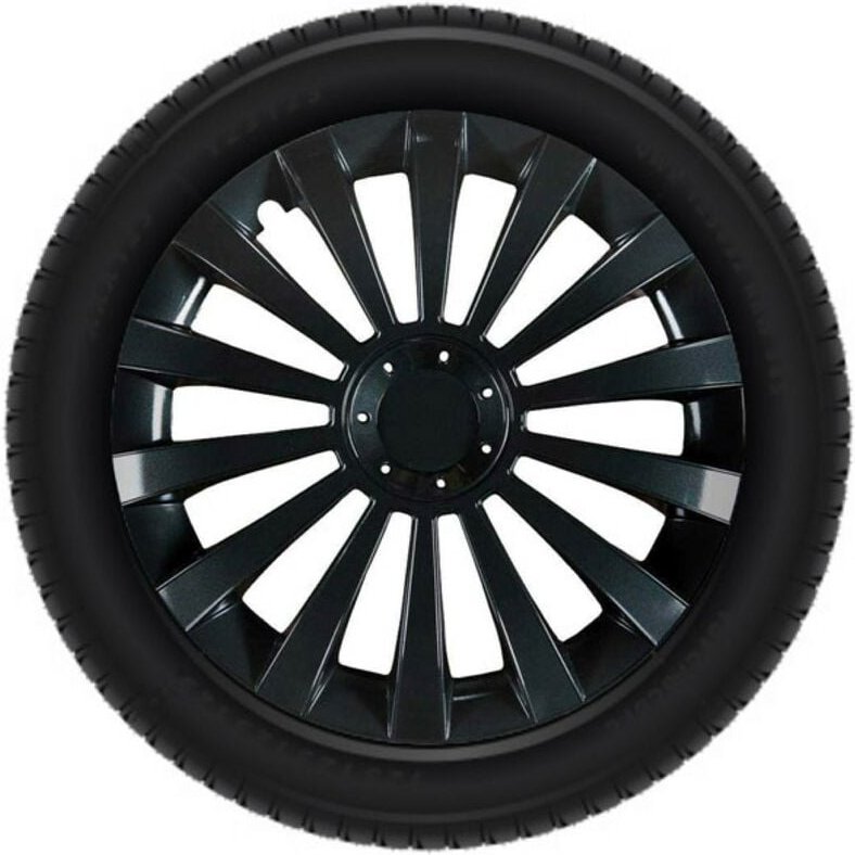 Radkappen - 15 Zoll – Meridan Schwarz