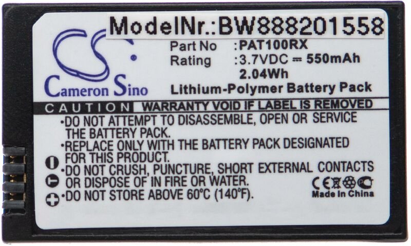 Vhbw - Akku Ersatz für Parrot PF070238, PF070071, MCSAS00314, MCSAS00319 für Drohne Multicopter Quadrocopter (550mAh, 3,...