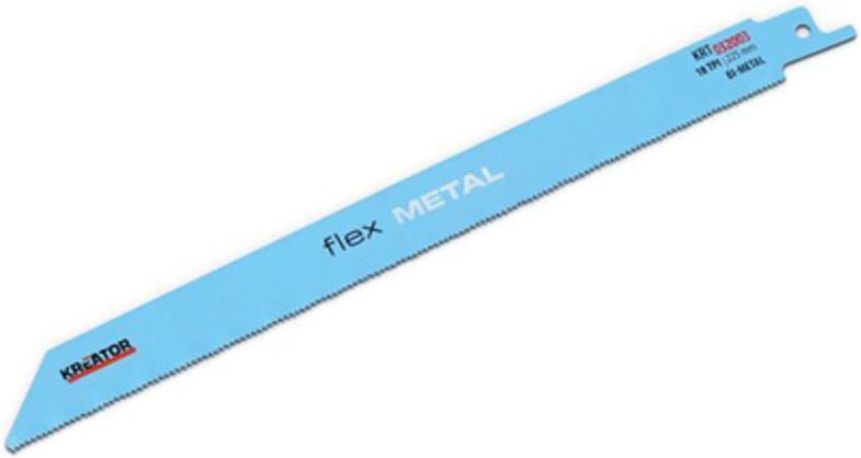 Kreator - Blisterpackung mit 2 Säbelsägeblättern 225 mm 18d Metall 32003