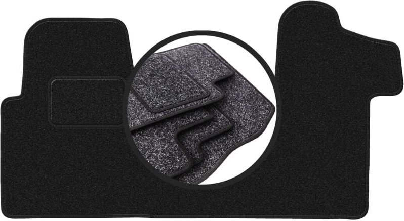 ANTHRA Autofußmatten für: Renault Master II 3-Sitzer (2010-)