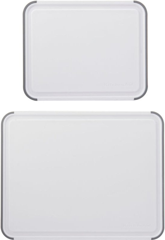 KitchenAid Classic - Set de 2 Schneidebretter de (Polypropylen, 20 x 25 cm, 35 x 28 cm)