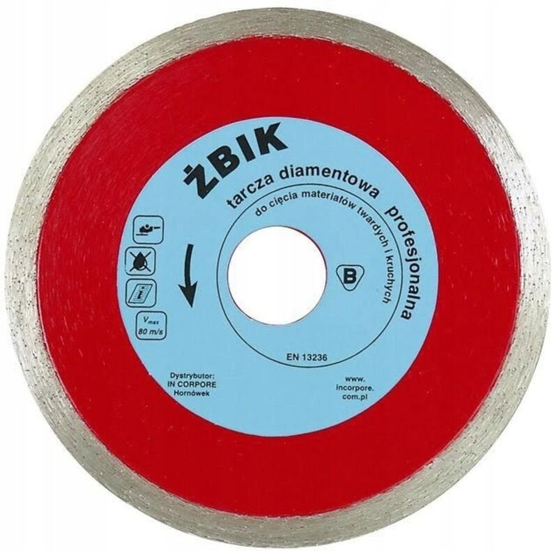 Glatte Diamantklinge Wild Blade 125mm - Td-125 Zbik