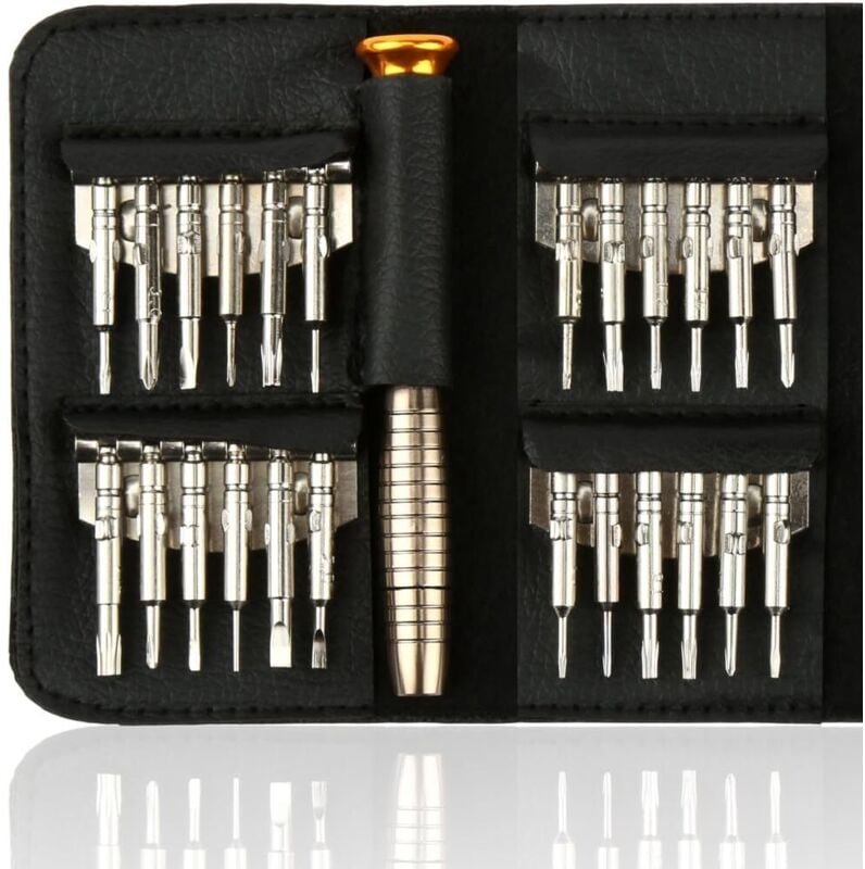 Präzisions-Schraubendreher-Set – Mini-Schraubendreher für Uhr, Brille oder Computer – Kleines tragbares und kompaktes Pr...