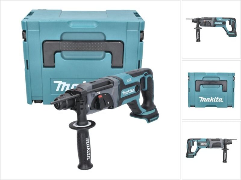 Makita DHR 241 ZJ Akku Bohrhammer 18 V 2,0 J SDS plus + Makpac - ohne Akku, ohne Ladegerät