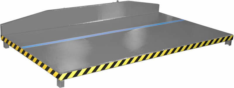 Bauer Restgitter-Palette RGP-1, lackiert, Mausgrau