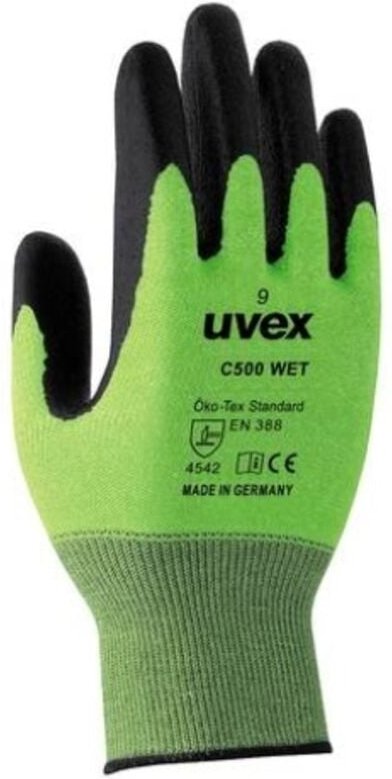 C500 wet 6049209 Schnittschutzhandschuh Größe (Handschuhe): 9 en 388-4121 1 Paar - Uvex