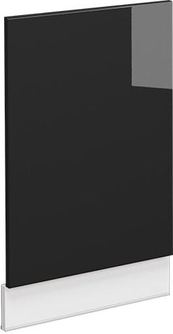 Vicco - Frontblende Fame-Line, Schwarz Eiche hochglanz, 45 cm ohne Arbeitsplatte