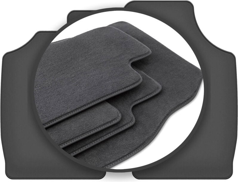 Premium-Fußmatten für: Daihatsu Cuore V Schrägheck (1997-2003)