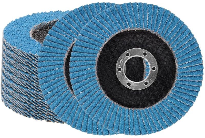 Memkey - 10 Stück 4,5 Zoll 60 Schleifscheiben Schleifscheiben aus hochdichtem Aluminiumoxid zum Schleifen von Metall und...