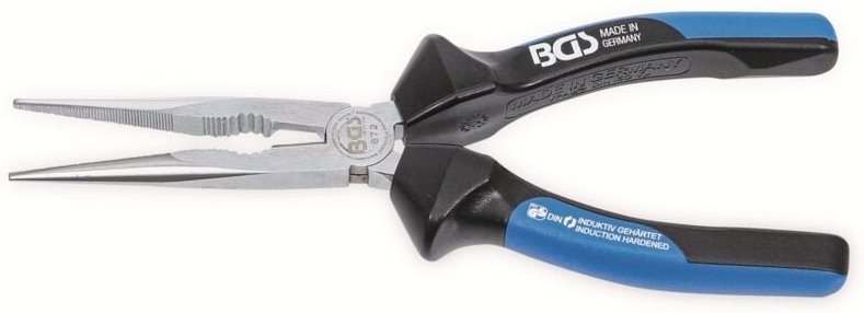 Bgs Technic - Telefonzange mit Schneide gerade 200 mm
