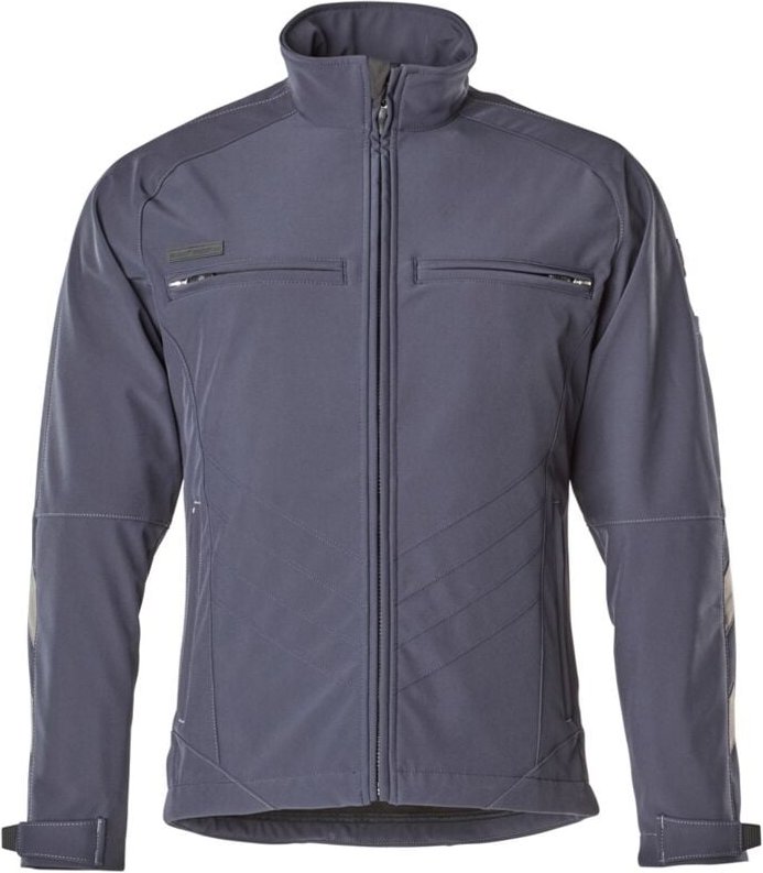 Softshell-Jacke unique Dresden 12002-149 Gr. 2XL schwarzblau - Mascot