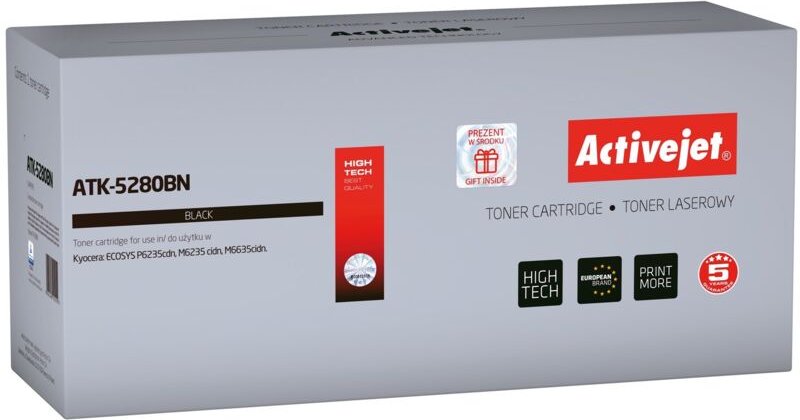 Activejet Toner für Kyocera TK-5280K neu ATK-5280BN