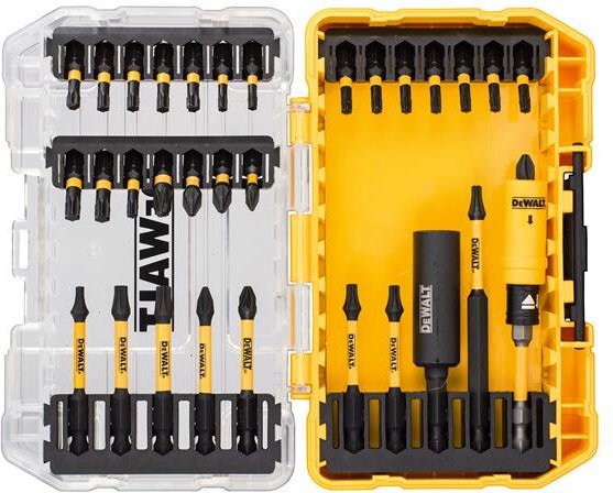 Schraubendreher-Bits in Box Toughcase Dewalt 32 Stück - ø 25/57/89 mm - DT70747T-QZ