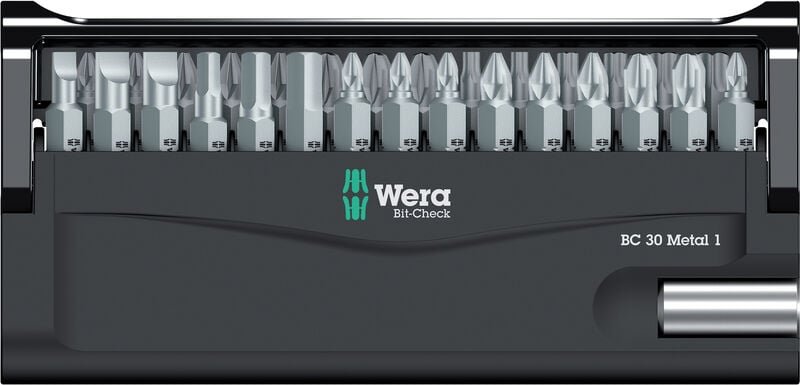 Bit-Set 30tlg. Metal 1 - Wera
