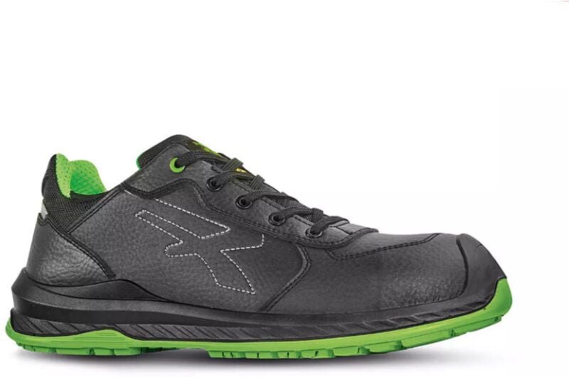 Thumbnail - Sicherheitsschuhe niedrig NATURAL UK ESD S3 CI SRC - Schwarz/Grün 48