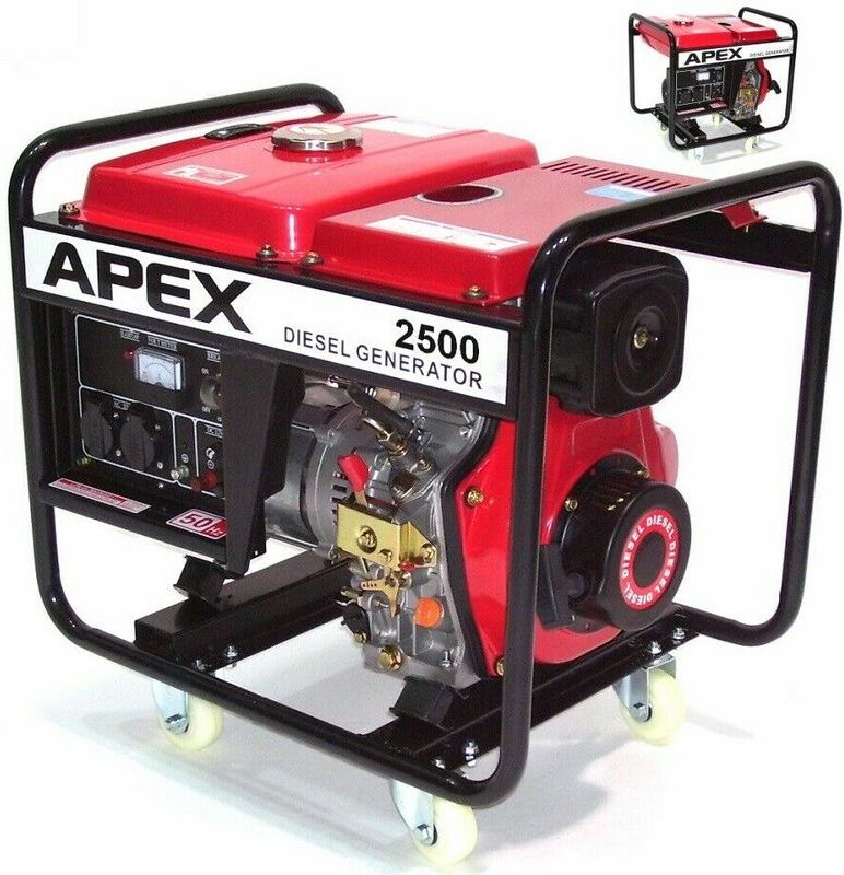 Diesel Generator Stromerzeuger Notstromaggregat 2500 Stromaggregat 06283