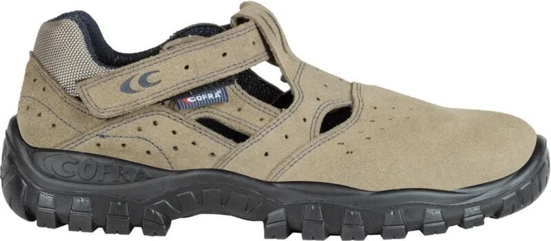 Cofra SS1MIZ Mizar S1P Arbeitssandalen Braun 43