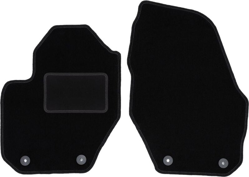 Vordere Matten schwarz für: Volvo V60 Cross Country, Kombi (2011-2017)
