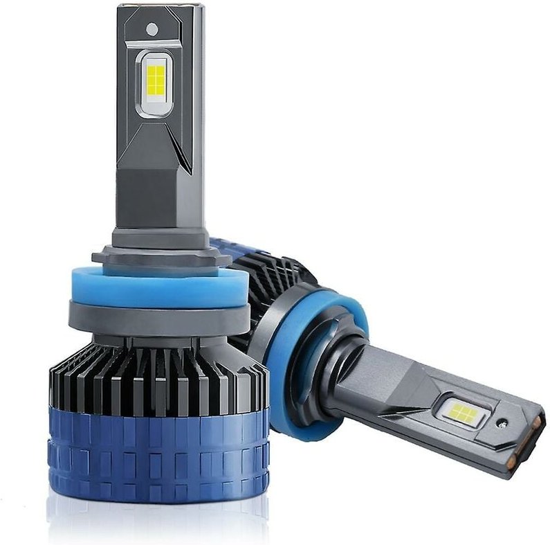 Woosien - Auto-LED-Licht 9005/hb3 9006/hb4 H7 H8/h9/h11 Scheinwerfer 400 w 60000 lm Nebelscheinwerfer (h8/h9/h11)