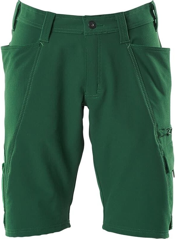 Accelerate Shorts ultimate stretch 18149 Arbeitsshorts Arbeitshose kurz, Farbe: Grün - 03, Größe: 52 - Mascot