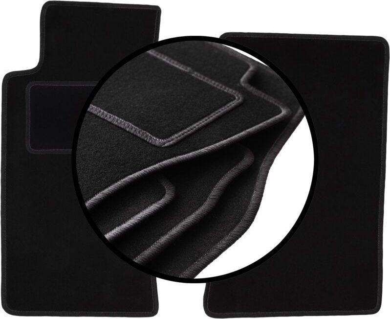 Komplettset Veloursmatten für: Mazda MX-5 II NB Cabrio (1998-2005)