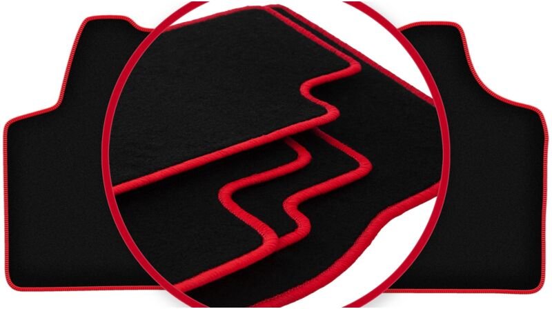 CARLUX-RED Autofußmatten für: Toyota ProAce I Van (2013-2016)