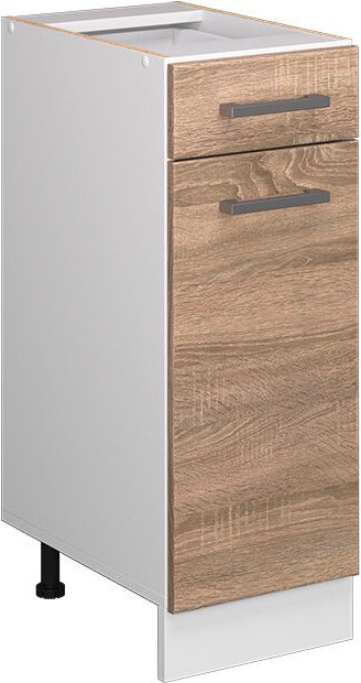 Vicco - Küchenunterschrank R-Line, Sonoma, 30 cm ohne Arbeitsplatte