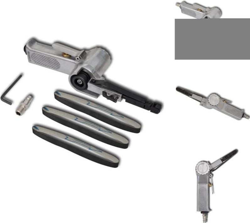 Schwingschleifer - Druckluft Bandschleifer mit 3 Bänder