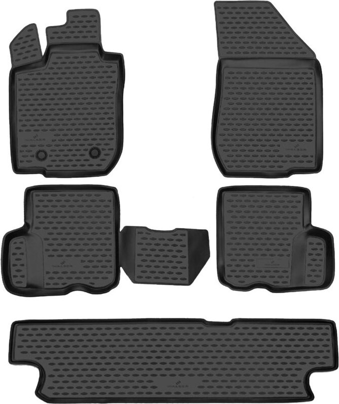 Walser - Gummimatten xtr für Dacia Logan mcv (ks) 02/2007-Heute, 7-Sitzer