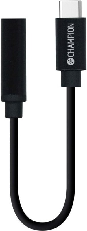Adapter usb c auf 35 mm dac schwarz
