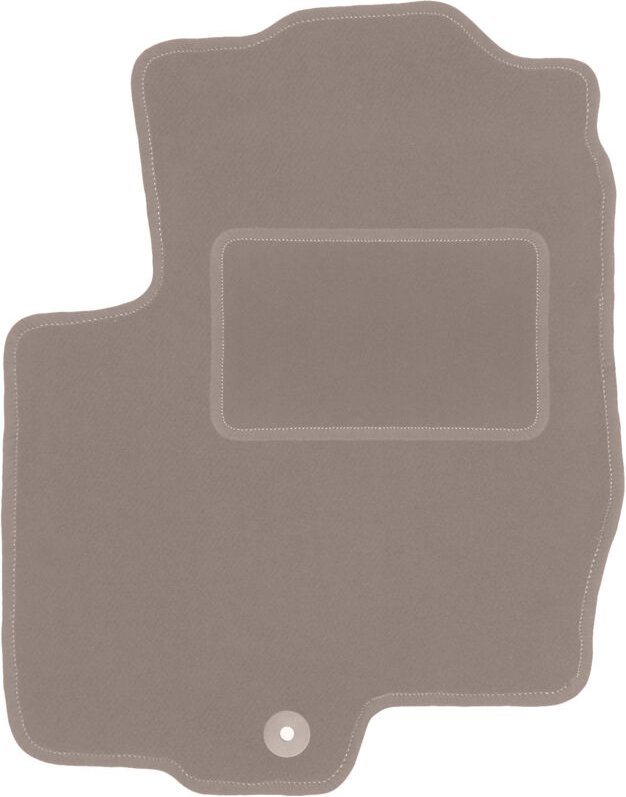 Beige Fahrermatte für: Mitsubishi Colt VI Z30 Fließheck (2004-2008)