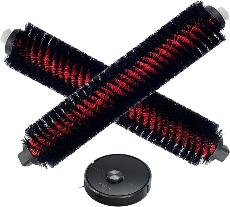 Spazzola principale KZQ 2 spazzole di pulizia originali, spazzola di manutenzione con accessori rimovibili, pezzi di ric...