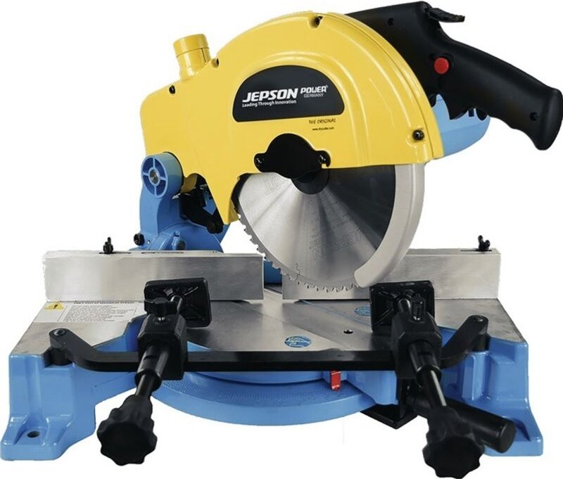Metallgehrungssäge 1500 w Ø255 mm mit Spannvorrichtung Jepson 9410ND