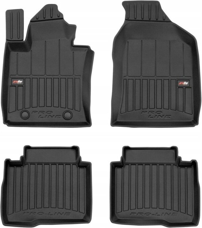 GUMMIMATTEN UND FUSSMATTEN SSANGYONG Musso ab 2018 - 3D MULDE