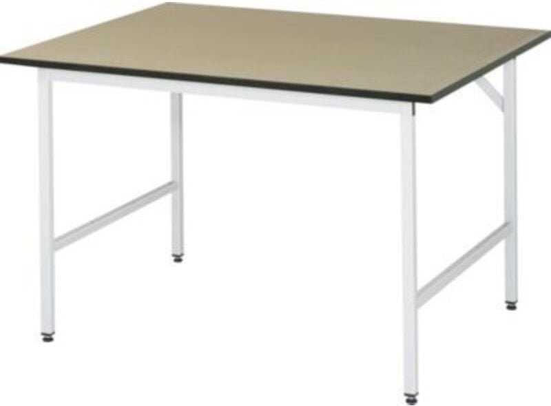 Rau Arbeitstisch MDF BxTxH 1250x1000x800-850mm