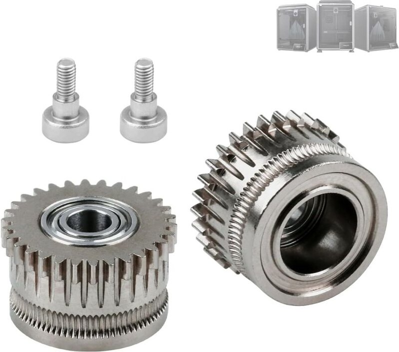K1 Max Extruder-Upgrade, xirbbo Extruder-Getriebe, 2-teilig, Motor, K1 Max Extruder-Getriebe-Kit für K1/K1 Max/K1C, vern...