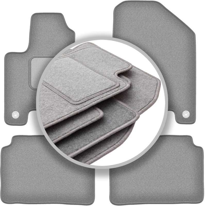 Graue Automatten für: Kia Soul EV Fließheck (2013-2019)