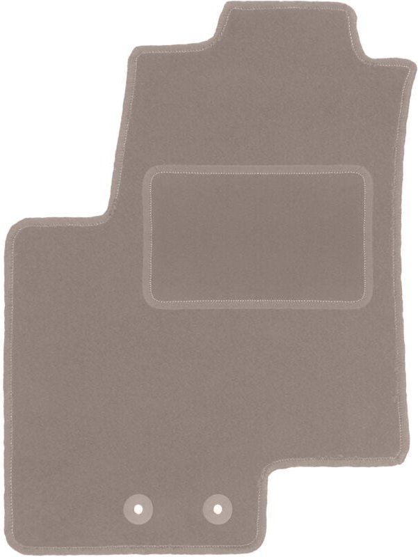 Beige Fahrermatte für: Kia Venga Minivan (2009-2017)