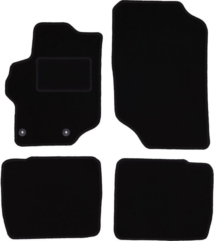 Schwarze Veloursmatten für: Peugeot 301 Limousine (2012-)