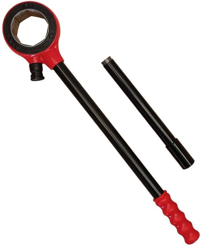 1 Zweigliedriger Arm + 1 Führungen 1 Ratsche 1.1/2-2" - 136391 - Virax