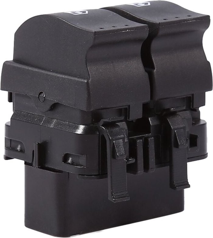 Jeffergarden Elektrische Fensterheber-Doppelschaltertaste für Clio ii 2 8200 060 045